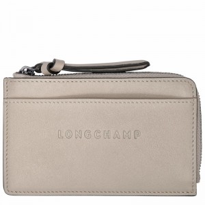 Longchamp 3D Kortholder Dame Grå Norge | 30034HCV299