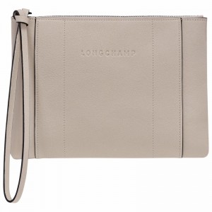 Longchamp 3D Pouches Dame Grå Norge | 30032HCV299