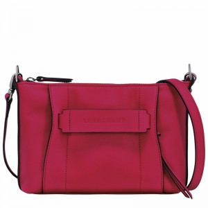 Longchamp 3D S Crossbody Veske Dame Fuchsia Norge | 10199HCVJ13