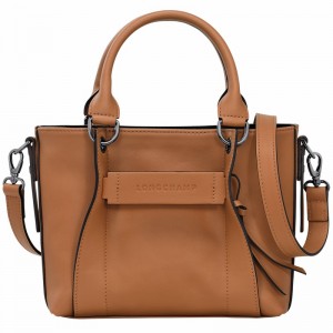 Longchamp 3D S Håndveske Dame Beige Norge | 10197HCV016