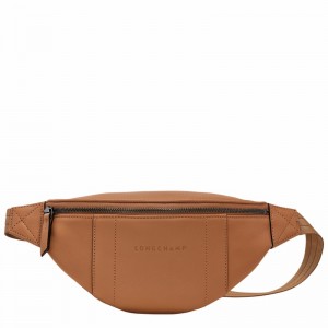 Longchamp 3D S Midjeveske Dame Beige Norge | 20054HCV016