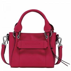 Longchamp 3D XS Håndveske Dame Fuchsia Norge | 10254HCVJ13