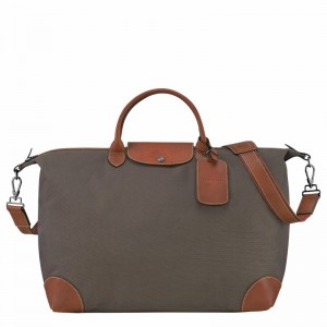 Longchamp Boxford S Reiseveske Dame Brune Norge | L1624080042