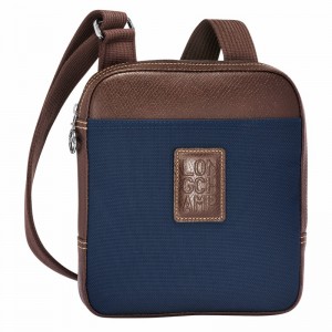 Longchamp Boxford XS Crossbody Veske Herre Blå Norge | L1712080127-