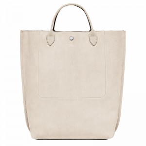 Longchamp Cabas Longchamp M Tote Veske Dame Beige Norge | 10277HFO237