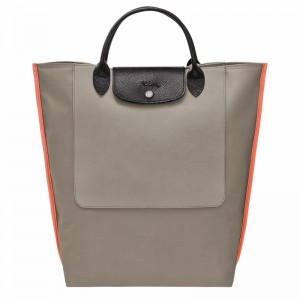 Longchamp Cabas Longchamp M Tote Veske Dame Grå Norge | 10264093266