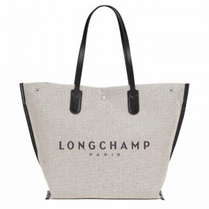 Longchamp Essential L Tote Veske Dame Hvite Norge | 10090HSG037