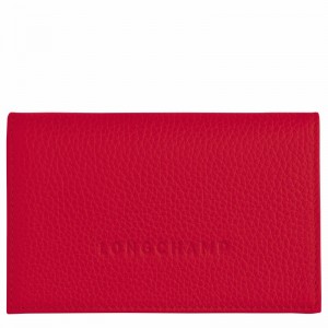 Longchamp Le FOULONNÉ Kortholder Herre Rød Norge | L3243021C39-