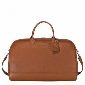 Longchamp Le FOULONNÉ M Reiseveske Dame Caramel Norge | L1302021F72