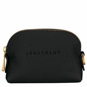 Longchamp Le FOULONNÉ Myntpung Dame Svarte Norge | L3686021001