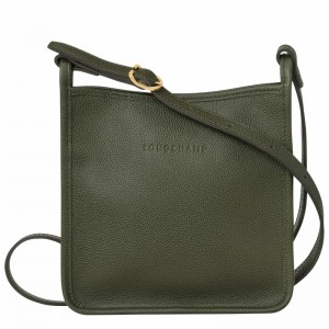 Longchamp Le FOULONNÉ S Crossbody Veske Dame Khaki Norge | 10138021892