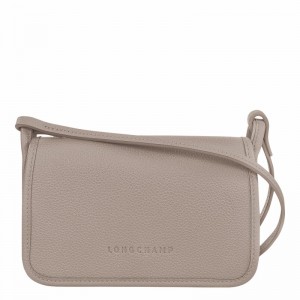 Longchamp Le FOULONNÉ XS Clutch Dame Grå Norge | 10133021P55