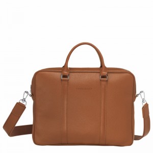 Longchamp Le FOULONNÉ XS Stresskoffert Herre Caramel Norge | L2121021F72-