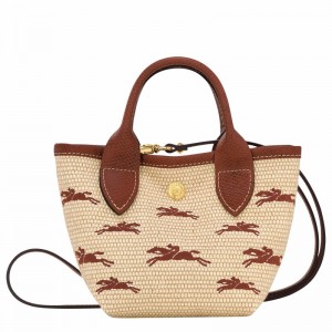 Longchamp Le Panier Pliage XS Håndveske Dame Brune Norge | 10206HCF035