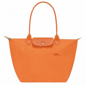 Longchamp Le Pliage Green L Tote Veske Dame Oransje Norge | L1899919P54