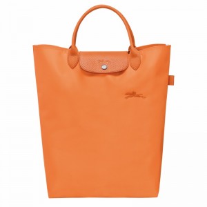 Longchamp Le Pliage Green M Tote Veske Dame Oransje Norge | 10168919P54