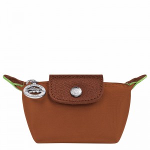 Longchamp Le Pliage Green Myntpung Dame Brune Norge | 30016919504