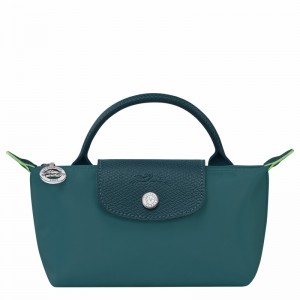 Longchamp Le Pliage Green Pouches Dame Påfugl Norge | 34175919P89