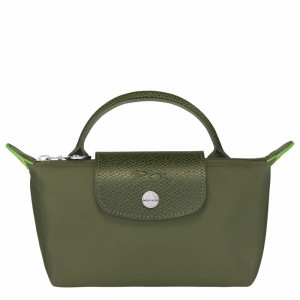 Longchamp Le Pliage Green Pouches Herre Grønn Norge | 34175919479-