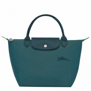 Longchamp Le Pliage Green S Håndveske Dame Påfugl Norge | L1621919P89