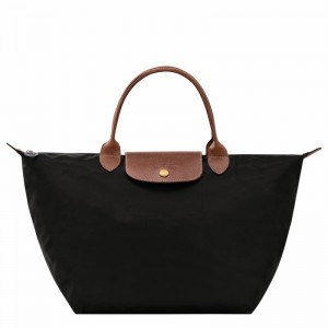 Longchamp Le Pliage Original M Håndveske Dame Svarte Norge | L1623089001