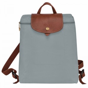 Longchamp Le Pliage Original M Ryggsekker Herre Grå Norge | L1699089P80-