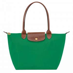 Longchamp Le Pliage Original M Tote Veske Dame Grønn Norge | L2605089P88