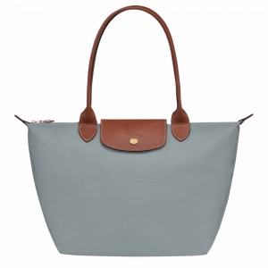 Longchamp Le Pliage Original M Tote Veske Dame Grå Norge | L2605089P80