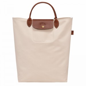 Longchamp Le Pliage Original M Tote Veske Dame Hvite Norge | 10168089P71