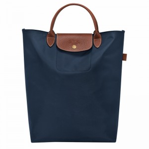 Longchamp Le Pliage Original M Tote Veske Herre Marineblå Norge | 10168089P68-