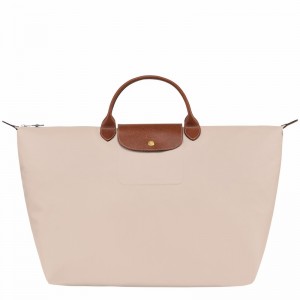 Longchamp Le Pliage Original S Reiseveske Herre Hvite Norge | L1624089P71-