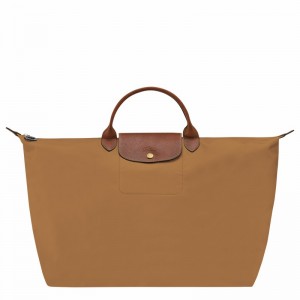 Longchamp Le Pliage Original S Reiseveske Dame Khaki Norge | L1624089P86