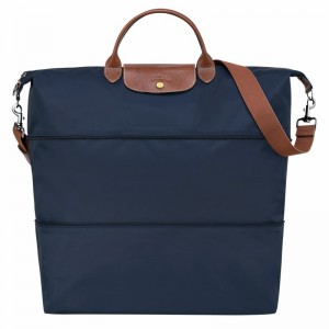 Longchamp Le Pliage Original expandable Reiseveske Herre Marineblå Norge | L1911089P68-