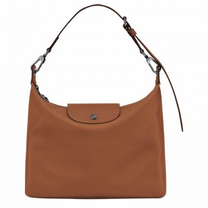 Longchamp Le Pliage Xtra M Hobo Veske Dame Brune Norge | 10189987504