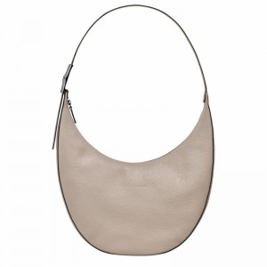 Longchamp Le Roseau Essential L Crossbody Veske Dame Grå Norge | 10234968266