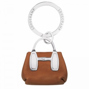 Longchamp Le Roseau Nøkkelringer Dame Brune Norge | 36074HQS504