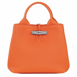 Longchamp Le Roseau S Håndveske Dame Oransje Norge | 10273HFP017