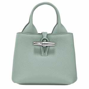 Longchamp Le Roseau XS Håndveske Dame Celadon Norge | 10278HFP282