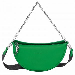 Longchamp Smile S Crossbody Veske Dame Grønn Norge | 10224HDS531