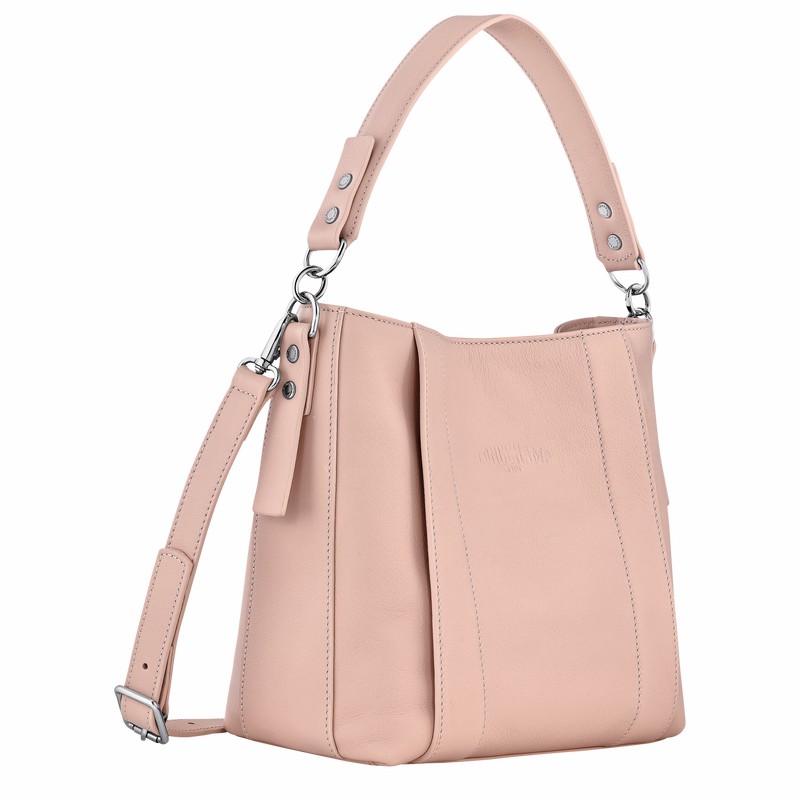 Longchamp 3D S Crossbody Veske Dame Beige Norge | 10215HFA542