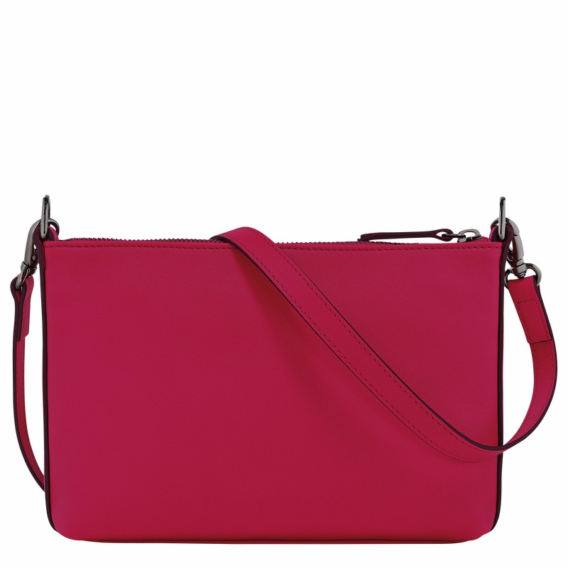 Longchamp 3D S Crossbody Veske Dame Fuchsia Norge | 10199HCVJ13