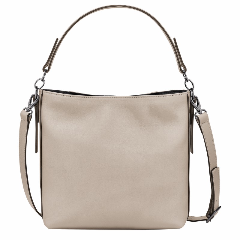 Longchamp 3D S Crossbody Veske Dame Grå Norge | 10215HCV299