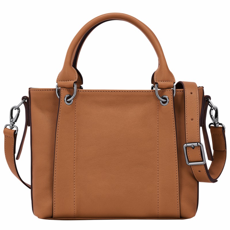 Longchamp 3D S Håndveske Dame Beige Norge | 10197HCV016