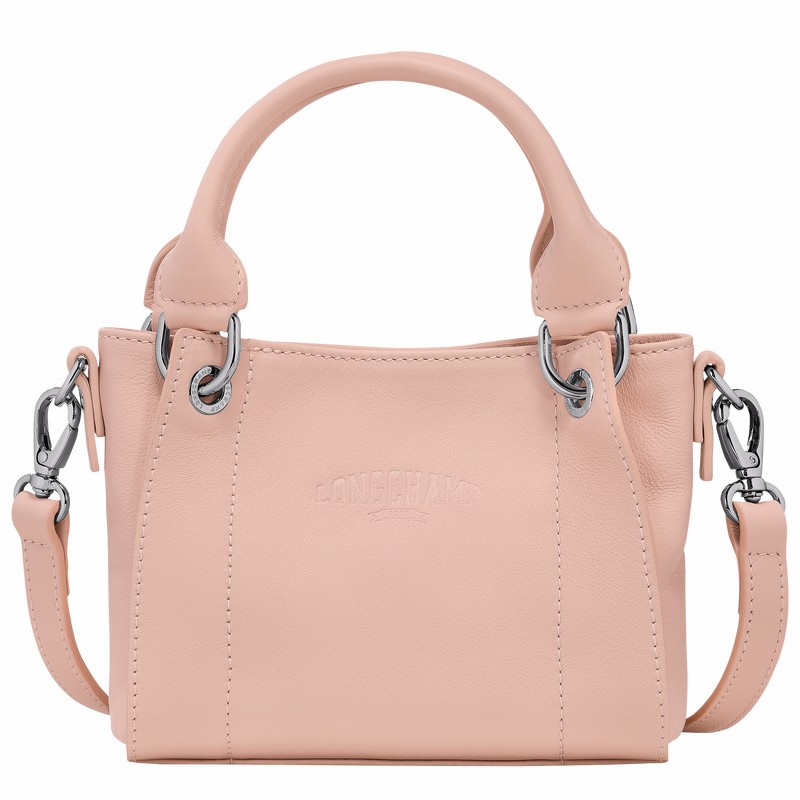 Longchamp 3D XS Håndveske Dame Beige Norge | 10254HFA542