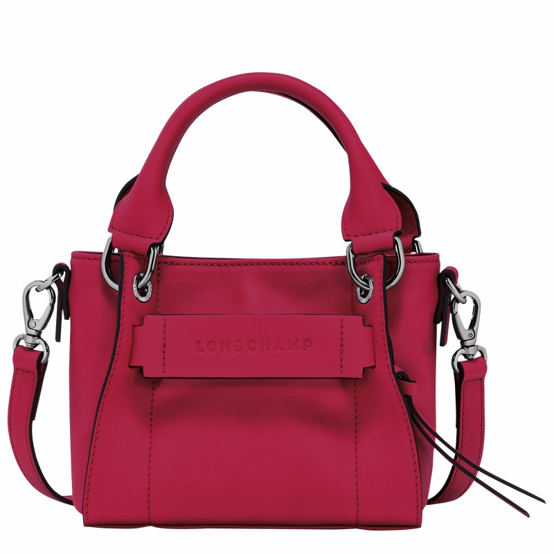 Longchamp 3D XS Håndveske Dame Fuchsia Norge | 10254HCVJ13