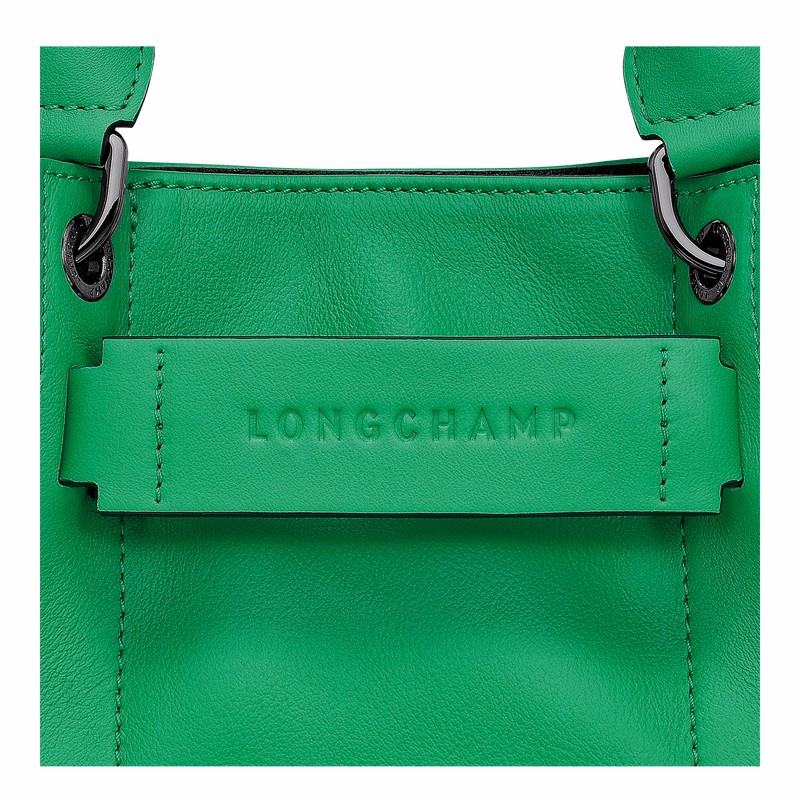 Longchamp 3D XS Håndveske Dame Grønn Norge | 10254HCV129