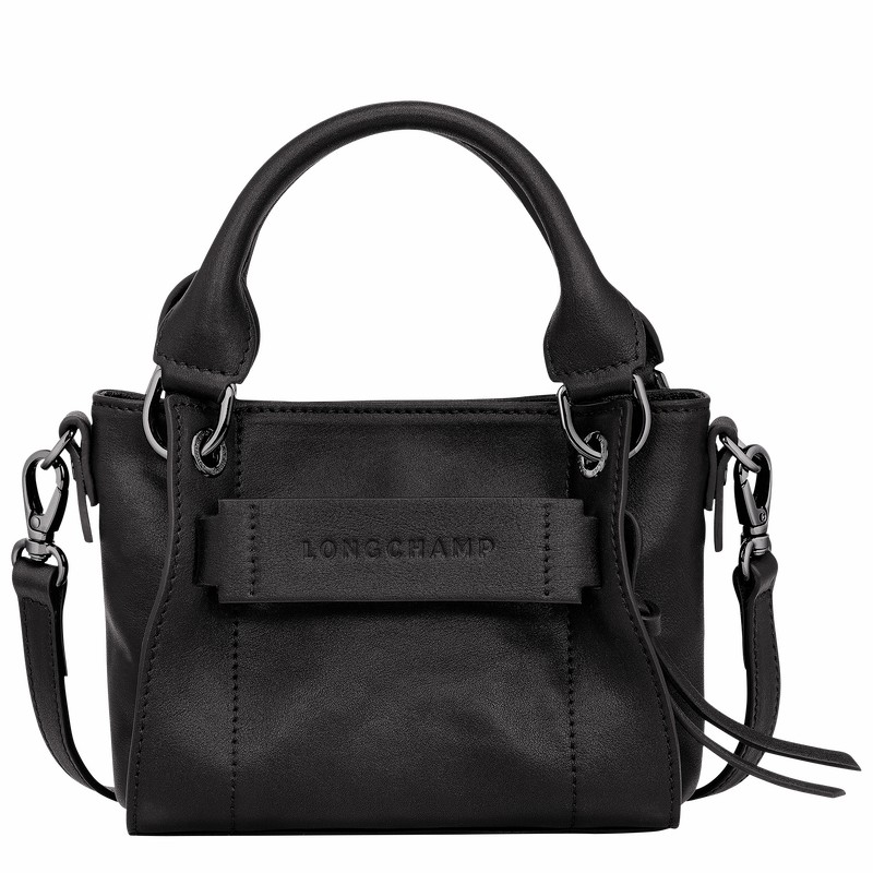 Longchamp 3D XS Håndveske Dame Svarte Norge | 10254HCV001