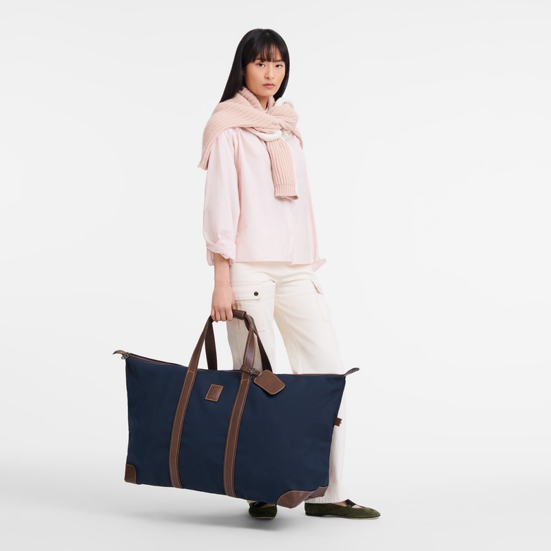 Longchamp Boxford L Reiseveske Dame Blå Norge | L1223080127