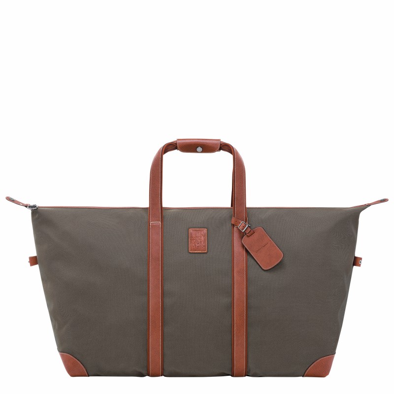 Longchamp Boxford L Reiseveske Herre Brune Norge | L1223080042-