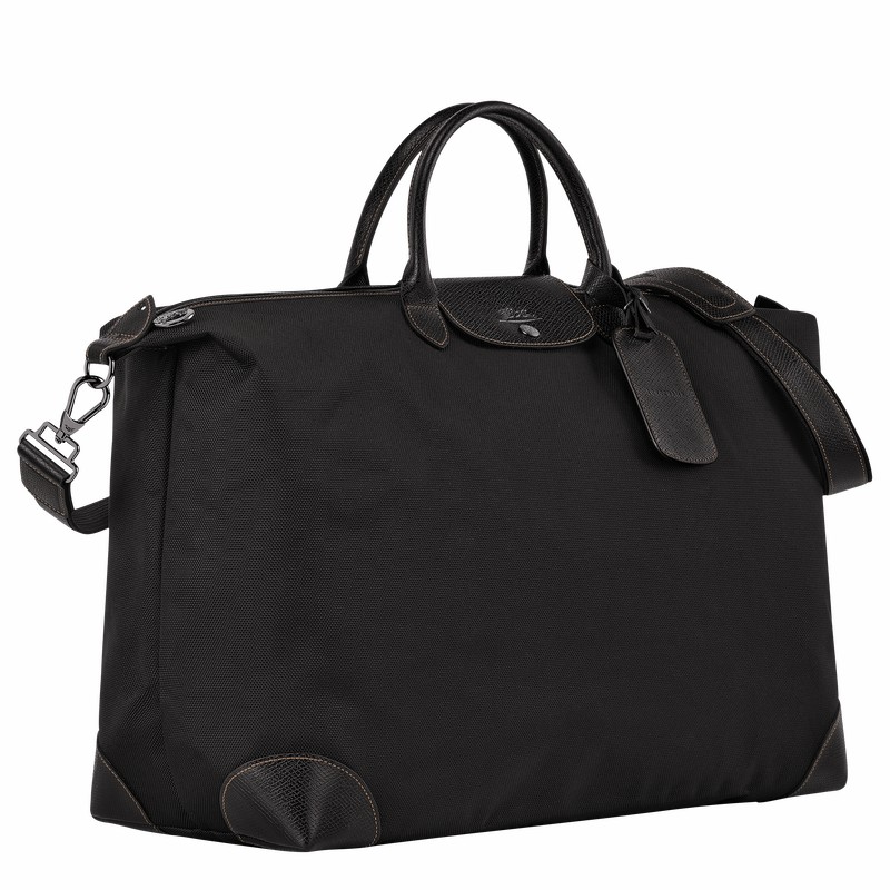 Longchamp Boxford M Reiseveske Dame Svarte Norge | L1625080001